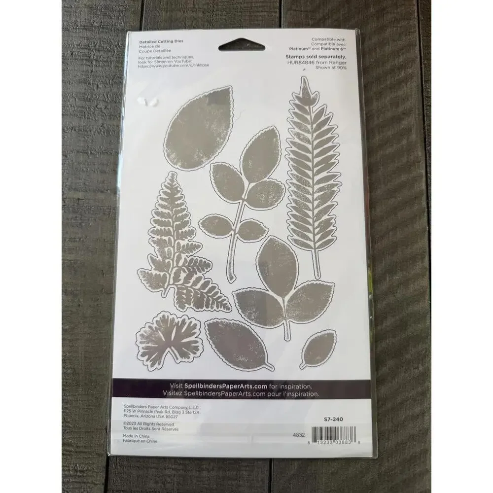 Spellbinders new package